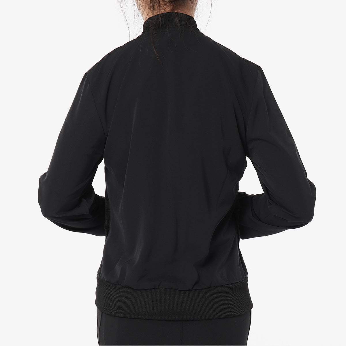 (WMNS) adidas neo Printing Running Sports Jacket Black CF9803