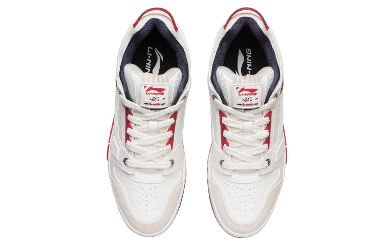 Li-Ning Low-Top 'White Red' AGCR297-1