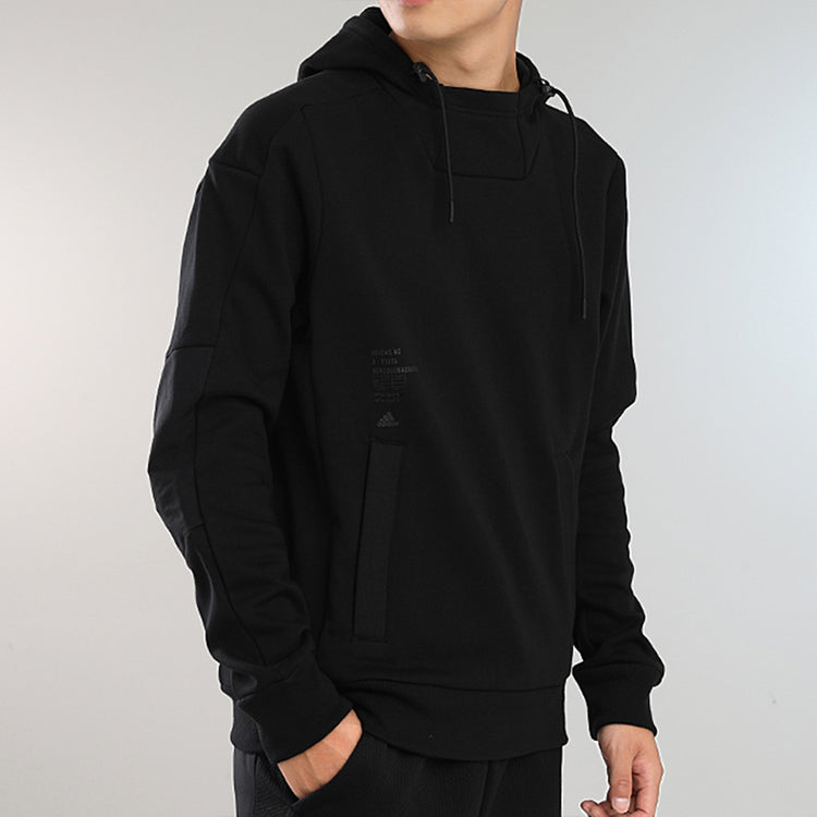 Men's adidas Th Gfx Hoody Sports Black Pullover GR6946