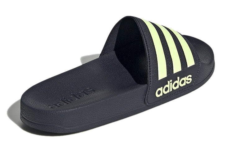(PS) adidas Adilette Shower Slides K Slipper 'Black Yellow' EG6523