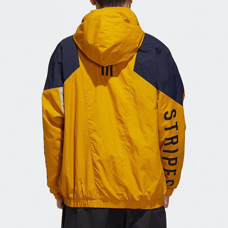 adidas Colorblock Alphabet Printing Casual Jacket GE0387