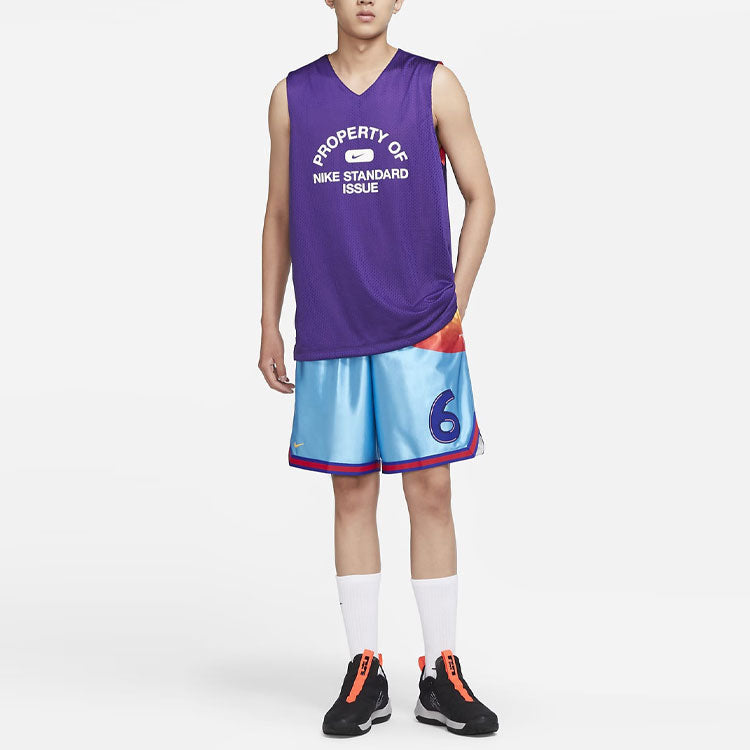 Nike x Space Jam Lebron James Basketball Shorts Asia Sizing 'Blue' DJ3870-434