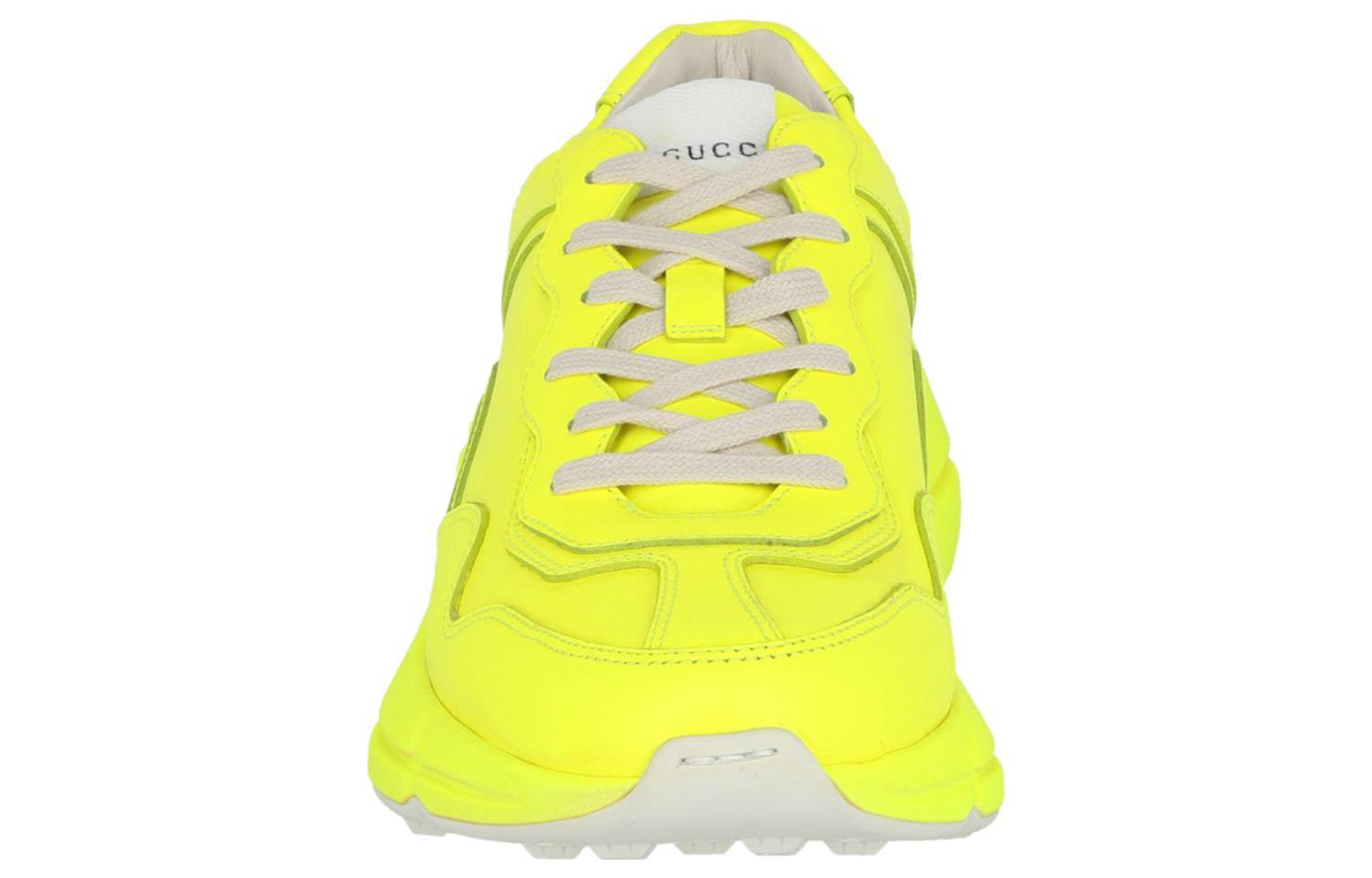 Gucci Rhyton Low 'Yellow Fluorescent' 549093-OZR00-7205