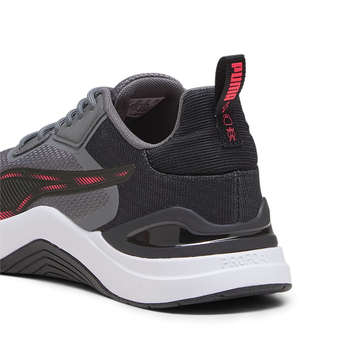 PUMA Infusion 'Dark Grey Black Red' 377893-12