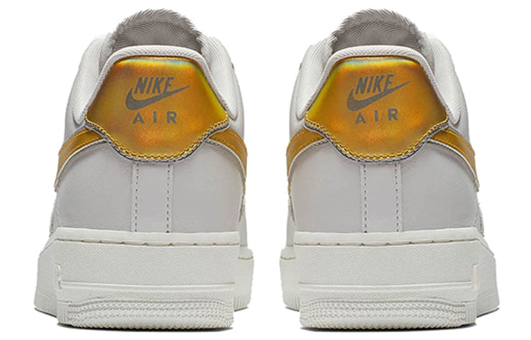 (WMNS) Nike Air Force 1 Low 'Metallic Platinum Metallic Gold' AR0642-001