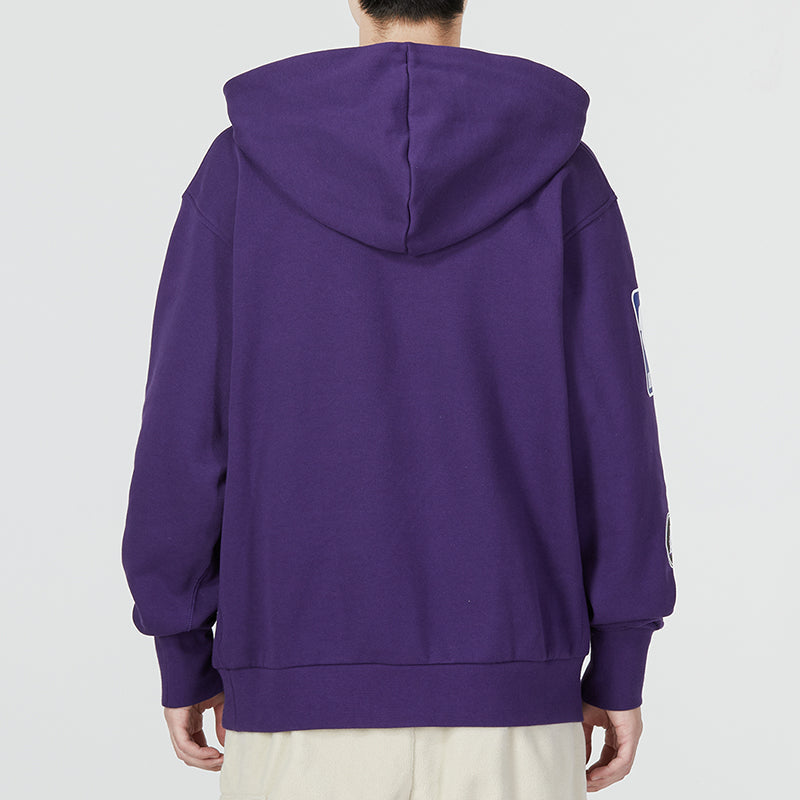 Nike Athletic Hooded Long Sleeves Hoodie Men's Purple DR2420-535