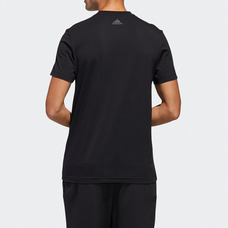 adidas China Tee Casual Sports Round Neck Breathable Short Sleeve Black GL5641