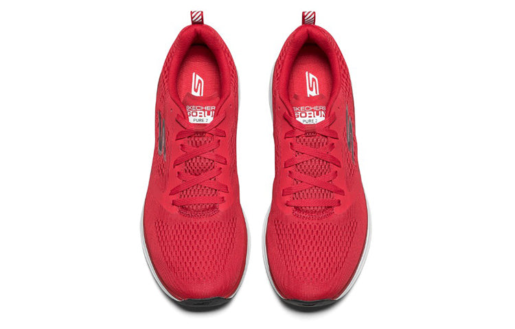 Skechers Pure 2 Low-Top Red/Black 220204-RDBK