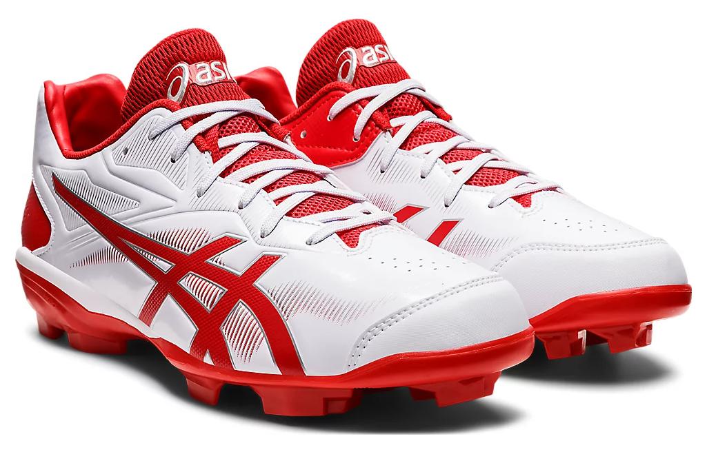 ASICS Star Shine III Baseball Point Spike Shoes 'White Red' 1123A033-101