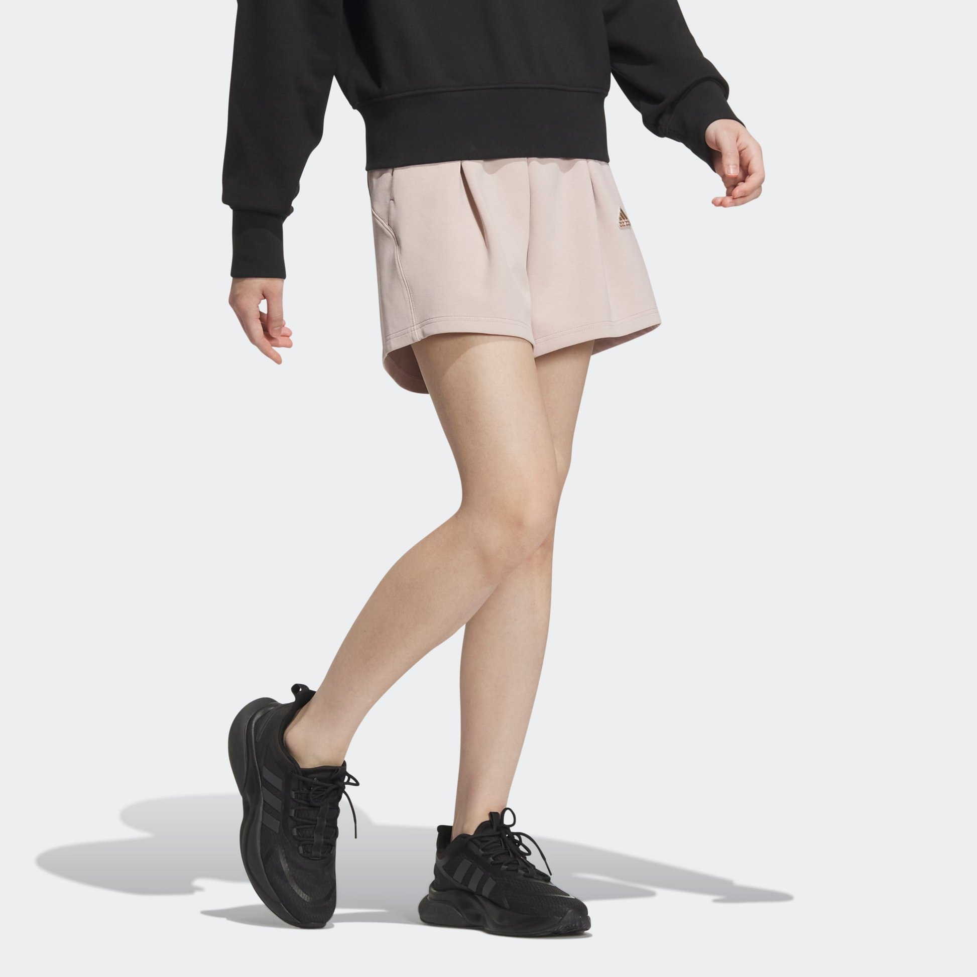 (WMNS) adidas Future Of Tech Knit Shorts 'Skin' IN9070