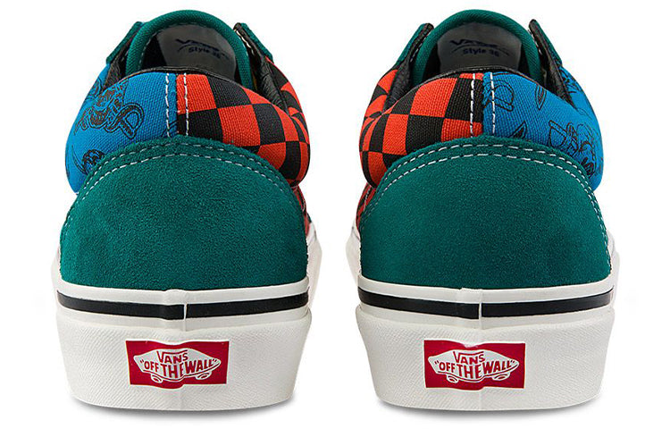 Vans Style 36 Blue Green Contrasting Colors Unisex 'Blue Green Black' VN0A38G22RT