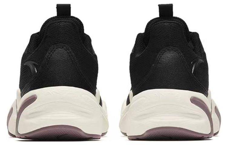 (WMNS) ANTA Nonstop Running 'Black Purple White' 122245523-4
