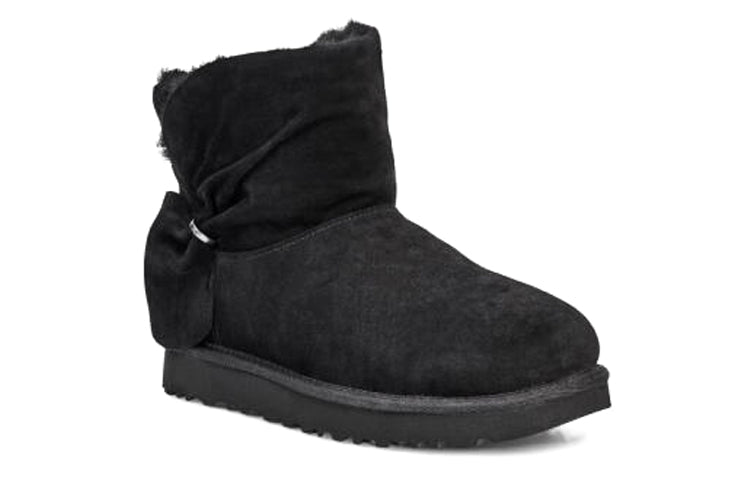 (WMNS) UGG Classic Mini Twist 'Black' 1099912-BLK
