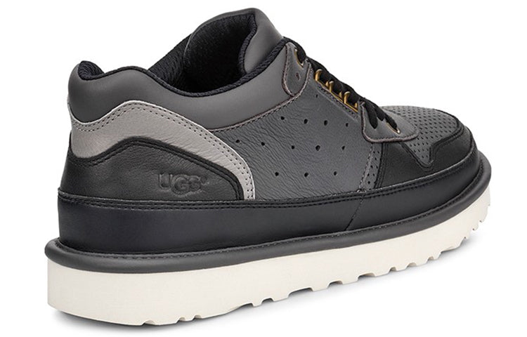 UGG Highland Casual Skateboarding Shoes Gray Black 1099701-OBLC