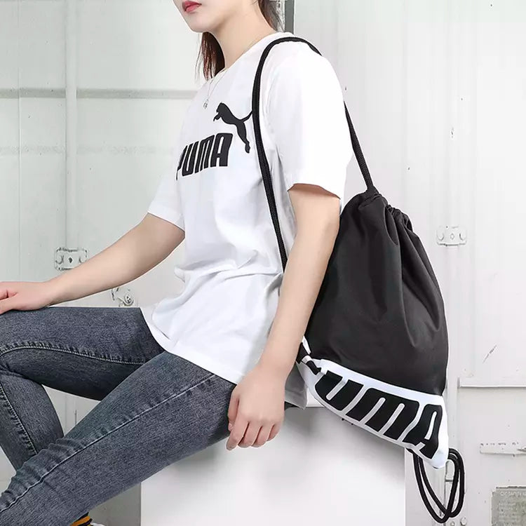 PUMA Deck Gym Sack 'Black White' 074961-01