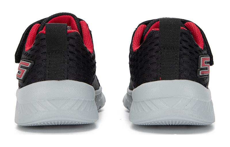 (GS) Skechers Comfy Flex 2.0 'Black Red' 400045L-BKRD
