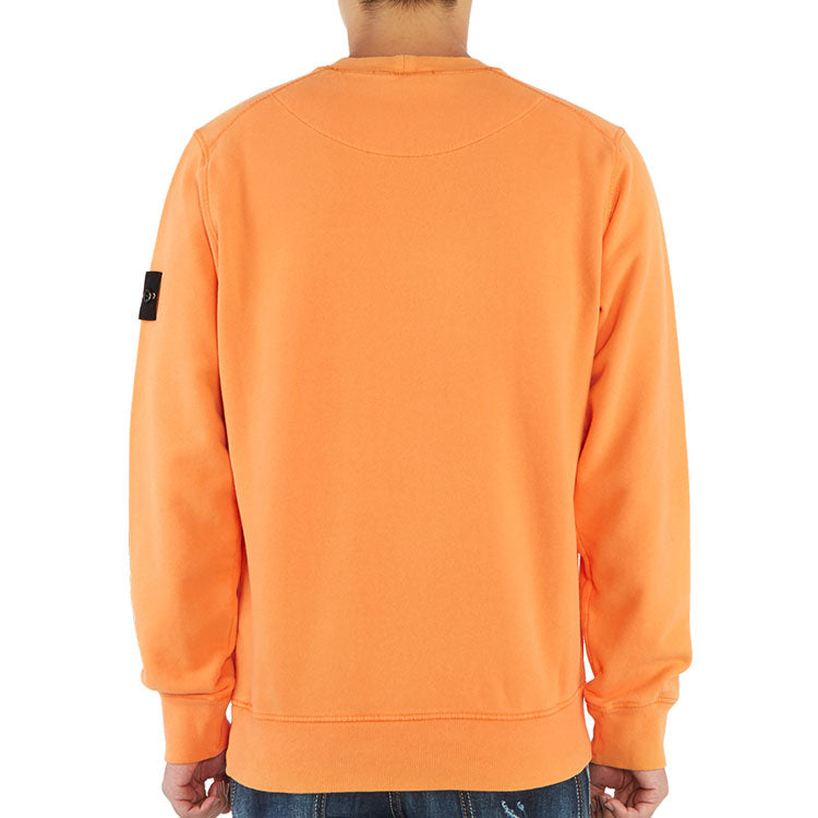 Men's STONE ISLAND Cotton Round Neck Orange 731563020-V0032