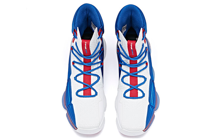 ANTA High Top Basketball Shoes 'Blue Red White' 91941160-4
