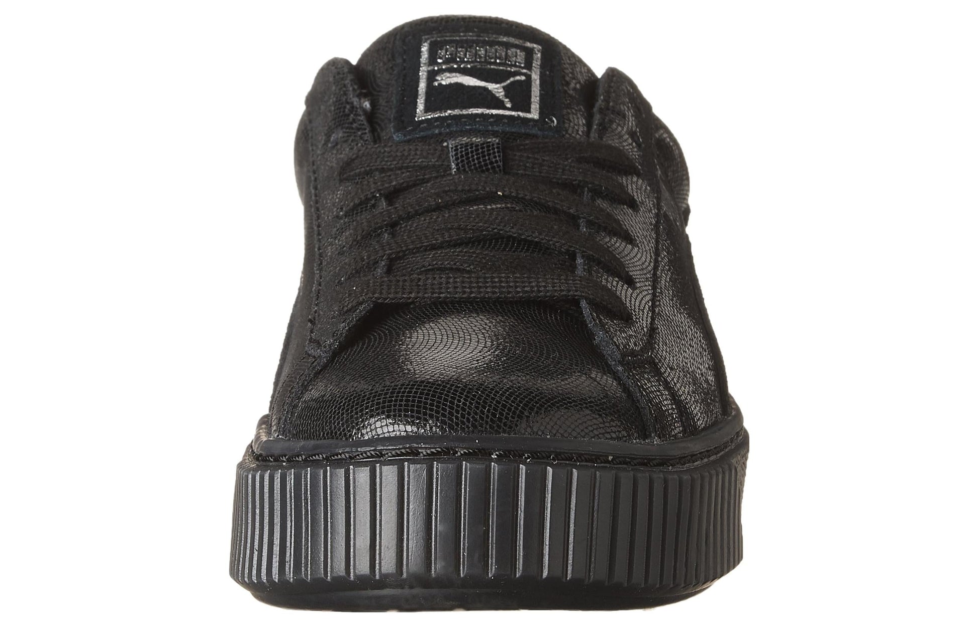 (WMNS) PUMA Basket Platform NS 'Black' 364587-01