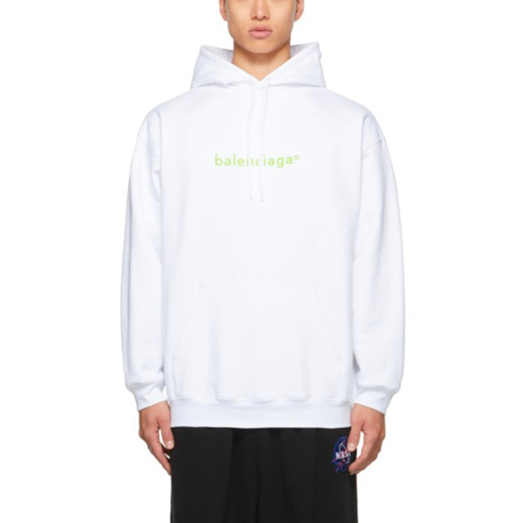 Balenciaga New Copyright Medium Fit Hoodie 'White' 570811TIV559152