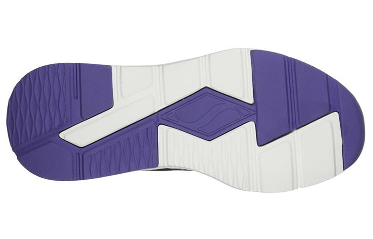 (WMNS) Skechers Rovina Low-Top Black/Purple 155011-BKPR