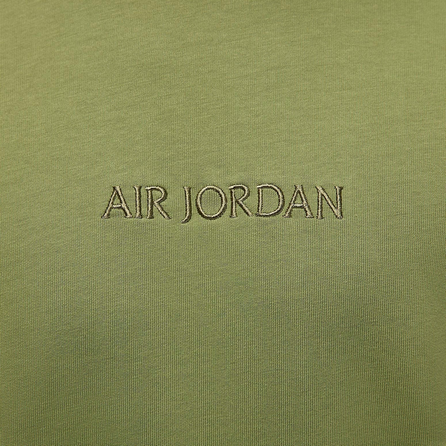 Air Jordan Wordmark Tee 'Olive Green' FJ0702-340