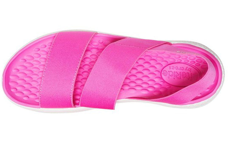 (WMNS) Crocs LiteRide Red Sandals 206081-6QV