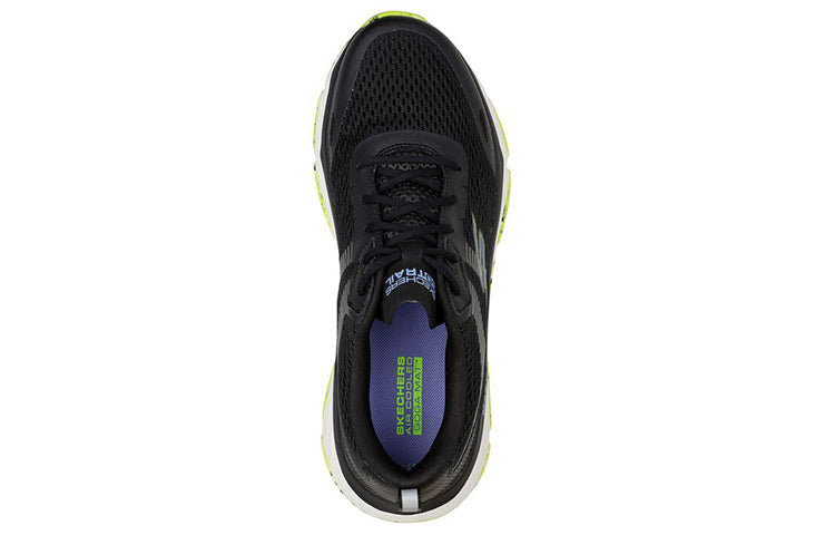 (WMNS) Skechers Max Cushioning Elite Trail 'Black Lime' 129147-BKLM