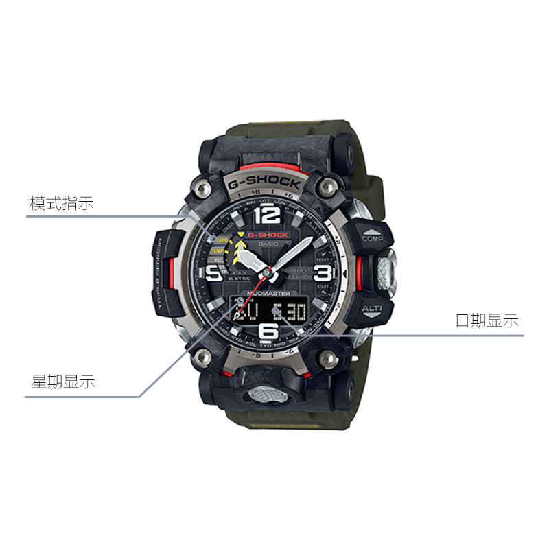 CASIO G-Shock Mudmaster 'Black' GWG-2000-1A3PR