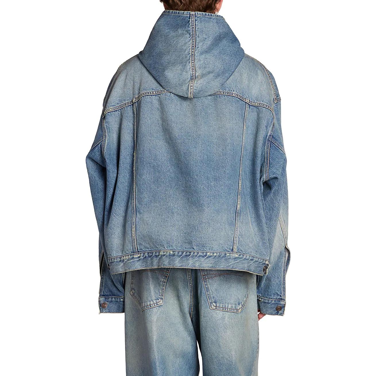 Balenciaga Pull-Over Jacket 'Blue' 719313TNW014268