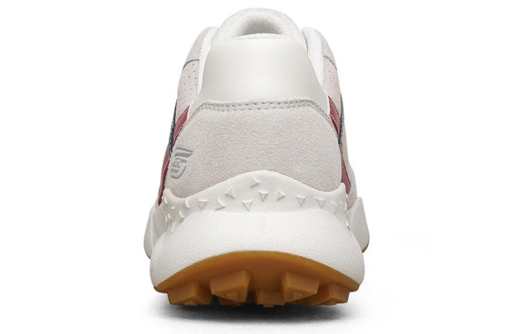 (WMNS) Skechers Bobs Gosan Sneakers White/Red/Blue 117139-WRNV