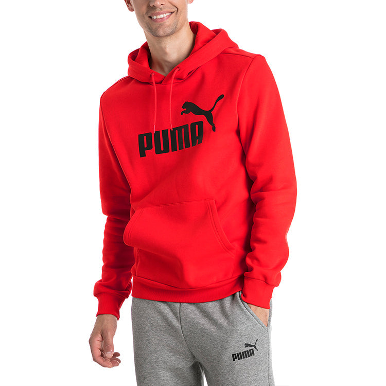 PUMA Casual Drawstring hooded Fleece Lined Stay Warm Printing Red 851743-05