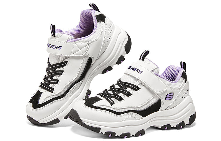 (GS) Skechers I-Conik 'White Black Purple' 8701649L-WBKL