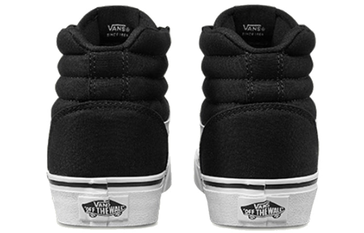 (WMNS) Vans Ward Hi 'Black White' VN0A3IUO187