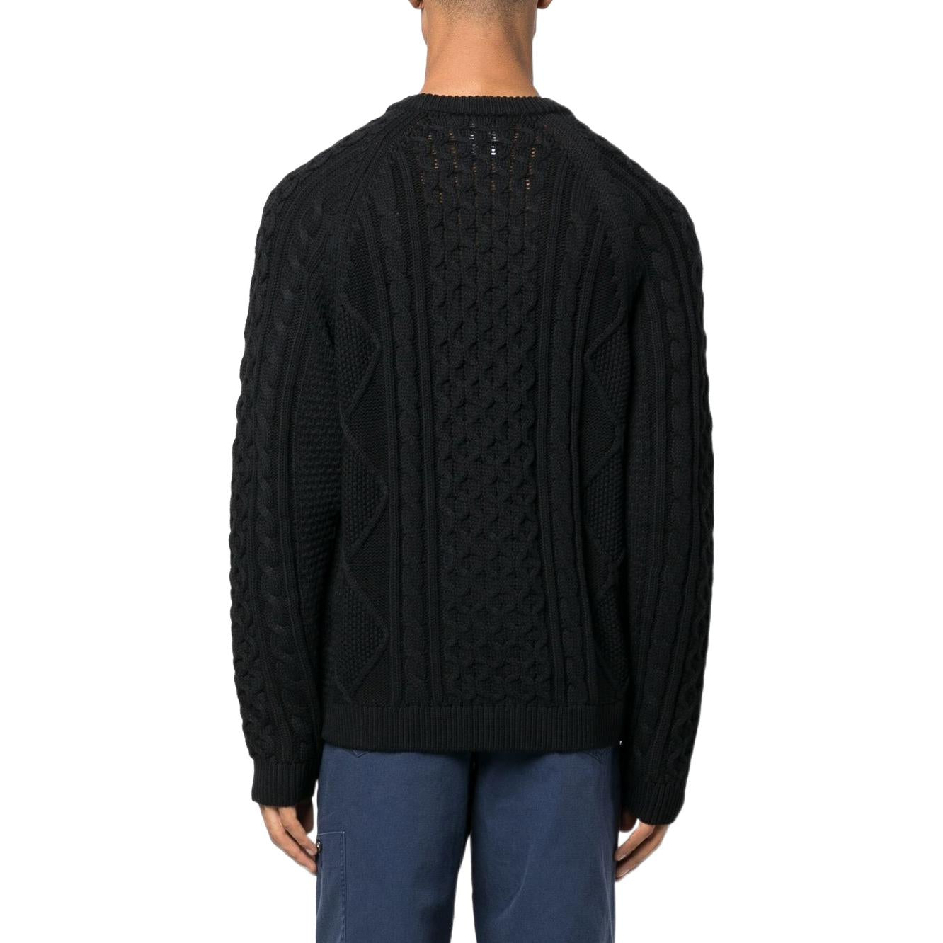 Nike Life Cable-Knit Jumper 'Black' DQ5176-010