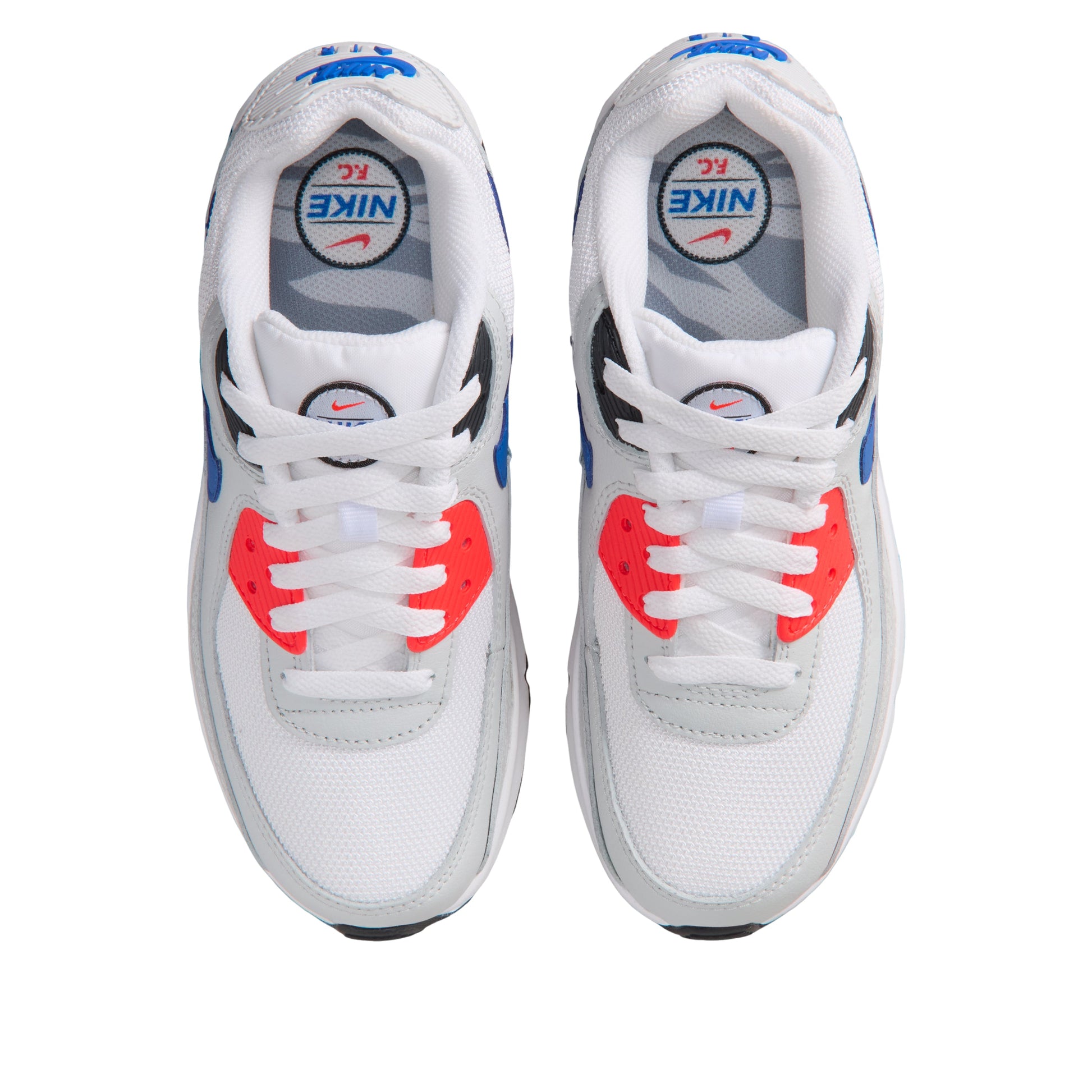 (GS) Nike Air Max 90 SE 'White Bright Crimson Royal' IR3589-100