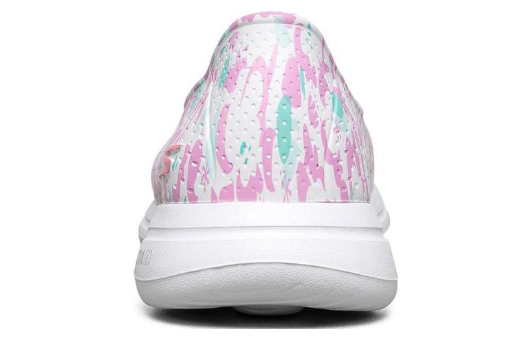 (WMNS) Skechers Go Walk 5 'White Pink' 111106-WMLT