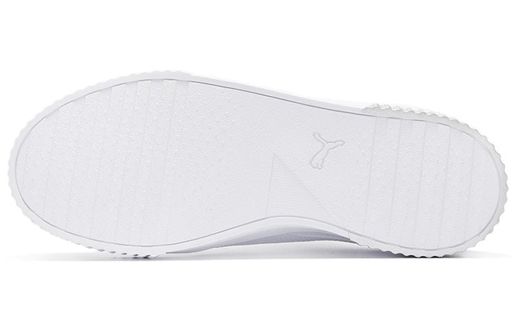 (WMNS) PUMA Carina Crew Untamed Su Board Shoes For White/Pink 375960-01
