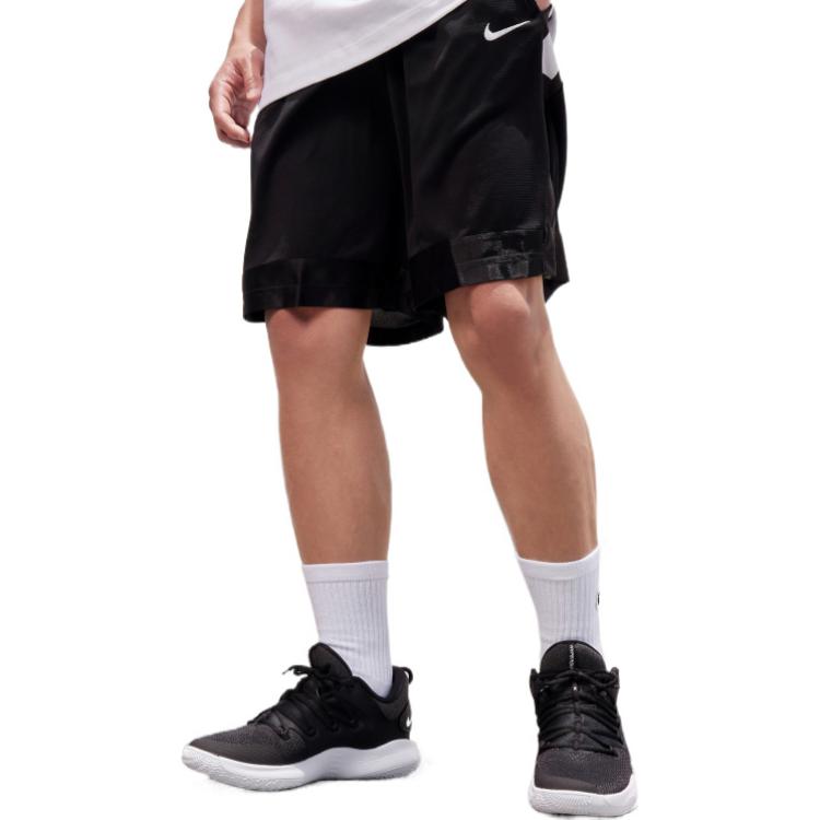 Men's Nike Side Colorblock Loose Casual Shorts Black DN4003-010
