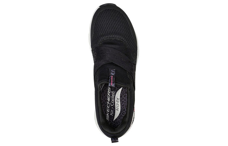 (WMNS) Skechers Arch Fit - Modern Rhythm 'Black Hot Pink' 149717-BKHP