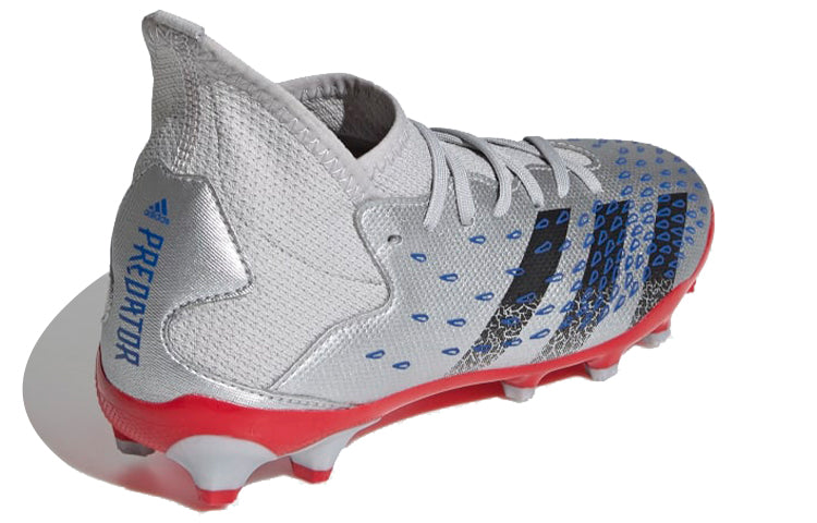 (GS) adidas Predator Freak.3 Multi Ground Boots 'Grey Red' FY7625