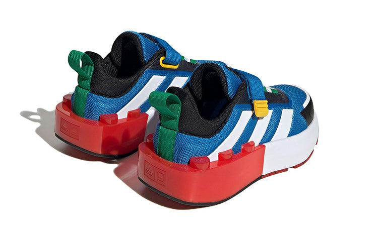 (GS) adidas Tech Runner EL x LEGO 'Shock Blue White' HP5879