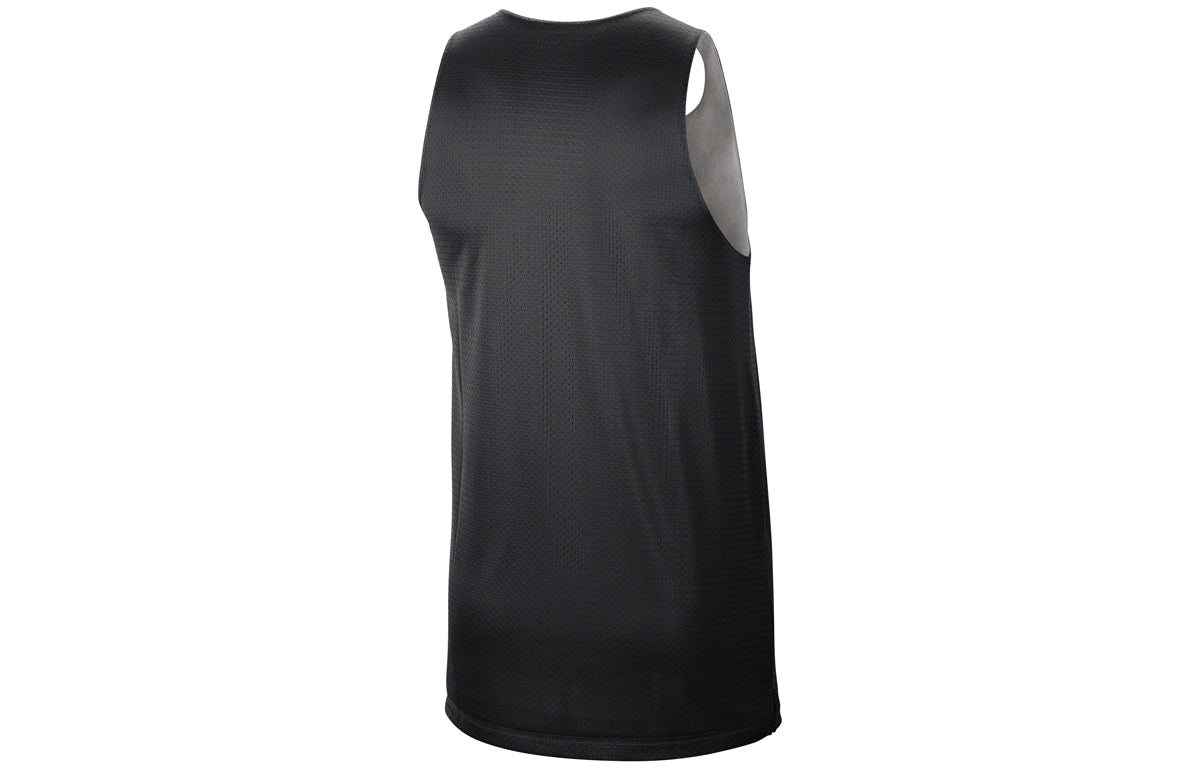 Nike Brooklyn Nets Reversible Basketball Jersey For Men Gray/Black CN0699-010