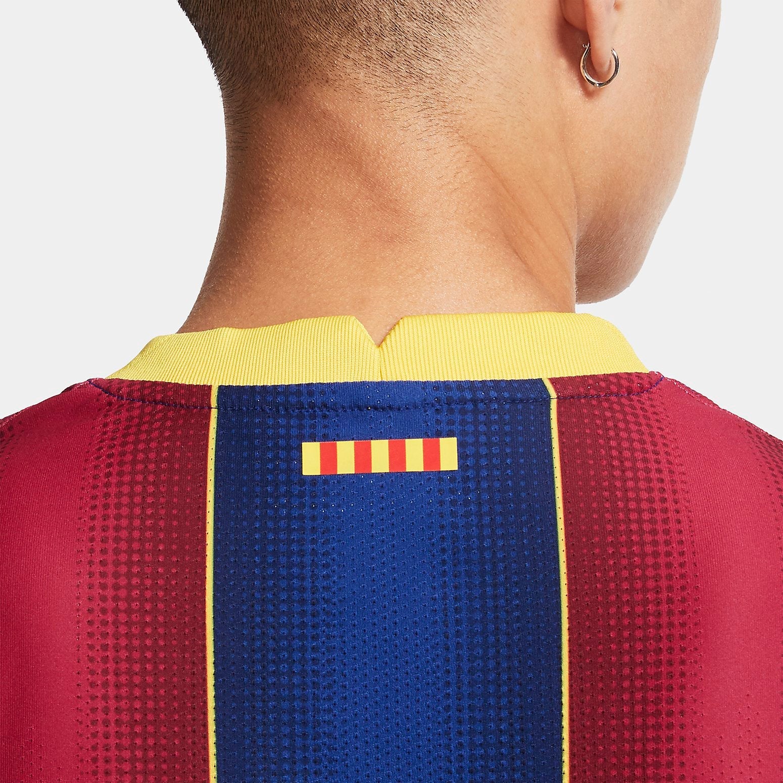 Nike FC Barcelona 20-21 Authentic Home Jersey 'Red Blue' CD4185-455