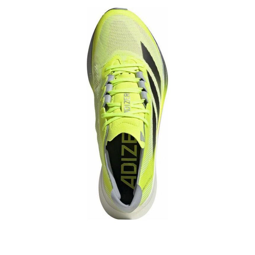 adidas Adizero Boston 12 'Lucid Lemon Core Black Silver Metallic' JQ2553