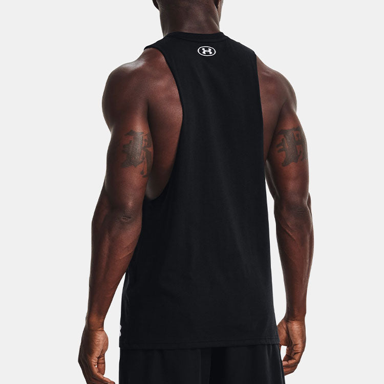 Under Armour Project Rock Brahma Bull Tank 'Black White' 1371215-001