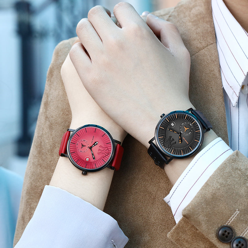 MLB Character Stylish Street Fashion Red Watch MLB-TP003-3