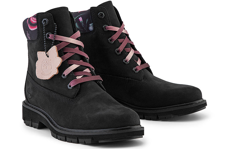 (WMNS) Timberland Lucia Way 6 Inch Charm Waterproof Boot 'Black Nubuck' A2HWZW
