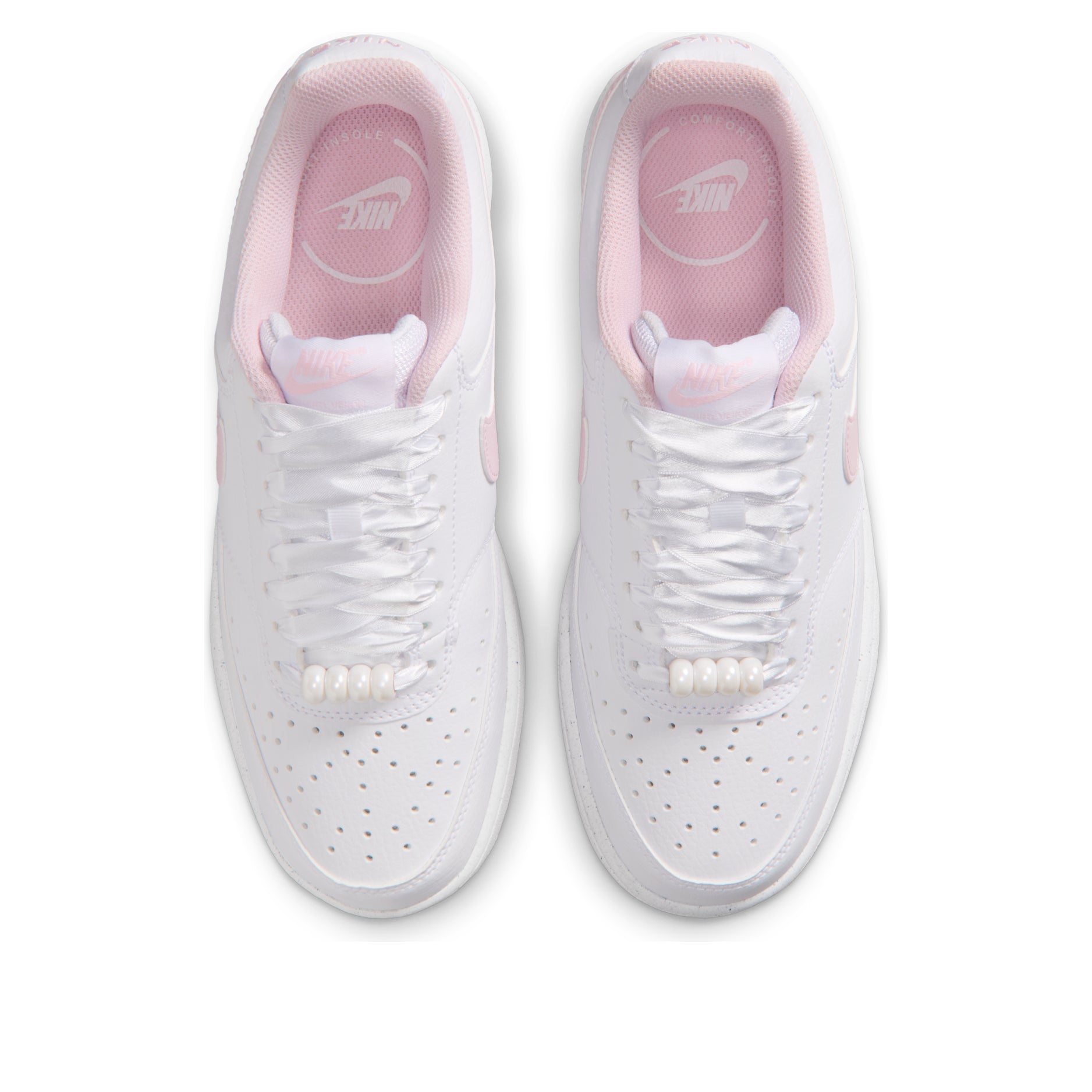 (WMNS) Nike Court Vision Low 'White Pink Foam' IB6652-101