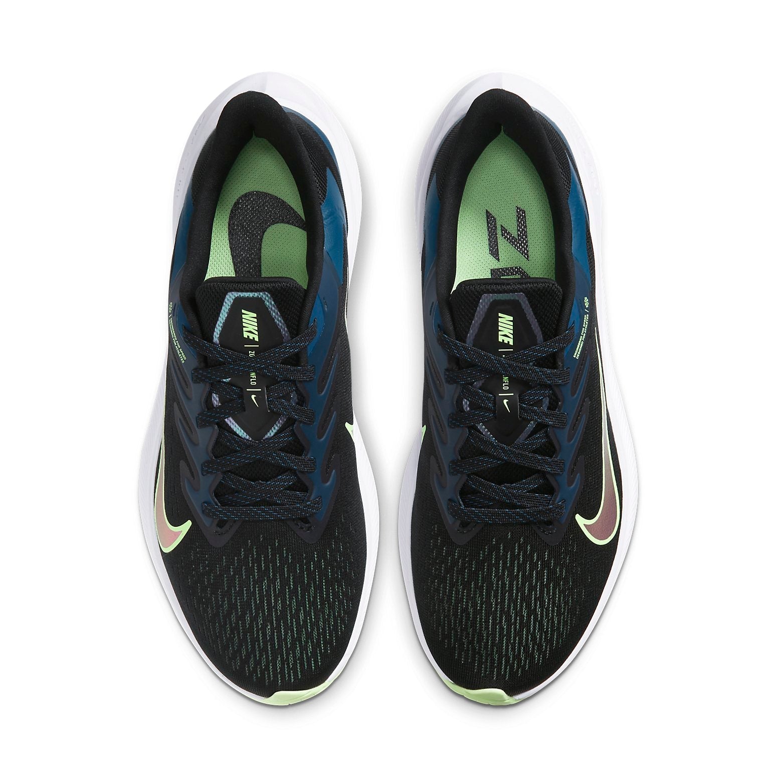 (WMNS) Nike Air Zoom Winflo 7 'Black Vapor Green' CJ0302-003
